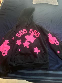 SPIDER pink/black hoodie.    TAKING ANY OFFERS !!!!