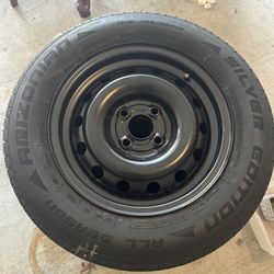 4 Tire and rim