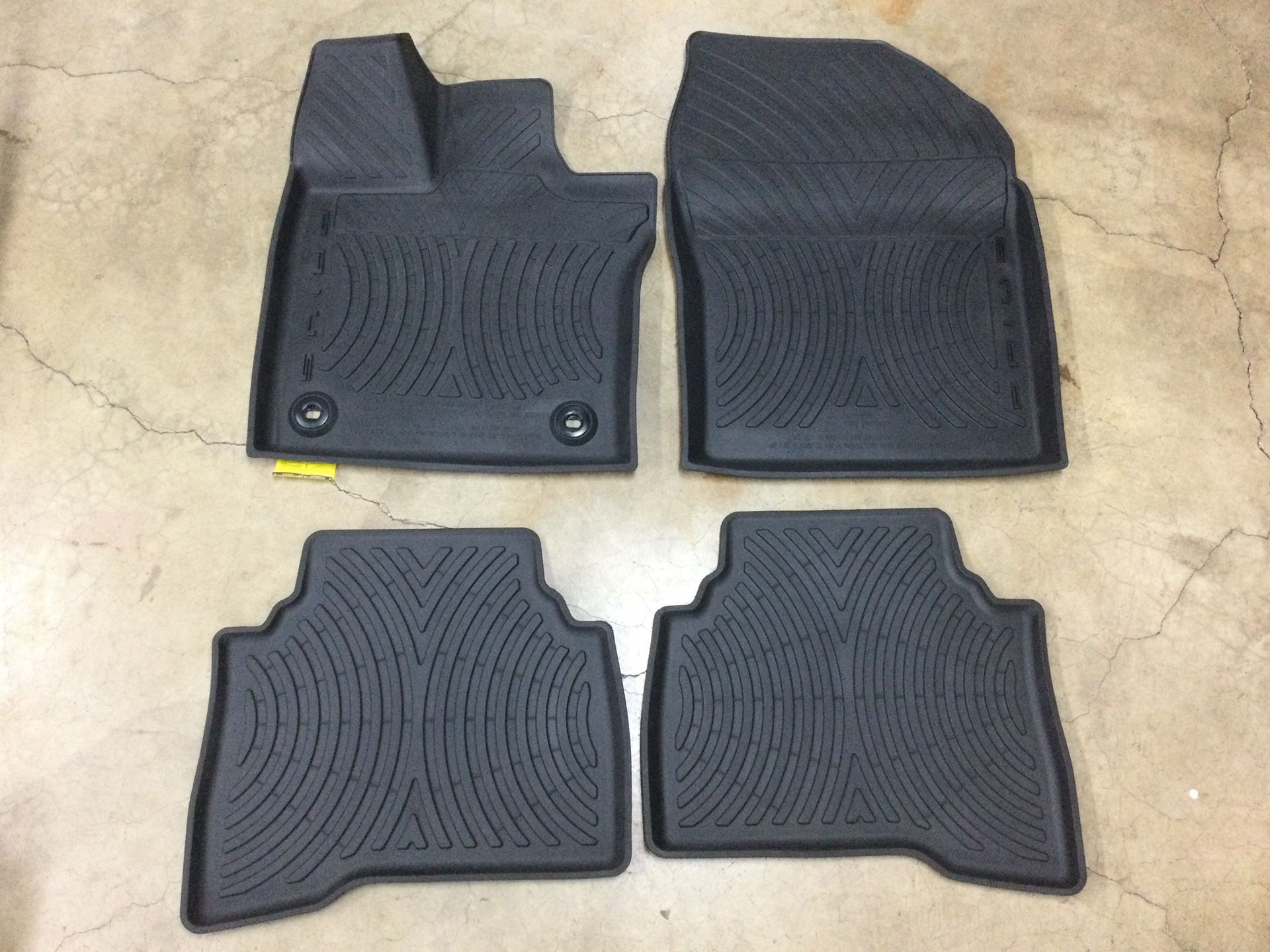 Genuine OEM Toyota Prius Prime All Weather Floor Mats 