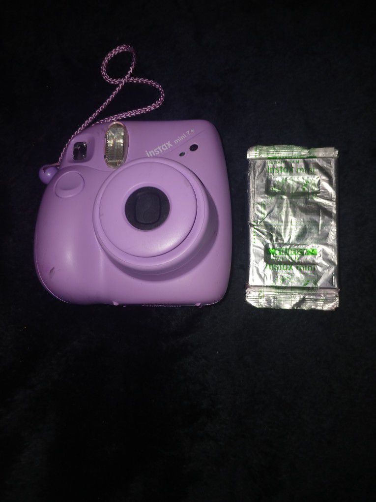 Fujifilm Instax Mini 7 + Instant Camera Lavender no film