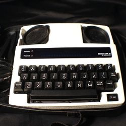 Minicom II TTY TDD Ultratec 1983 - Case & Power Adapter - For Parts