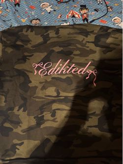 Edikted Camo Zip Up