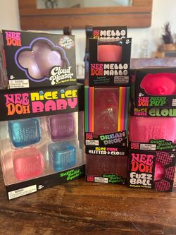 NeeDoh Sensory Toy Bundle – 6 Pieces