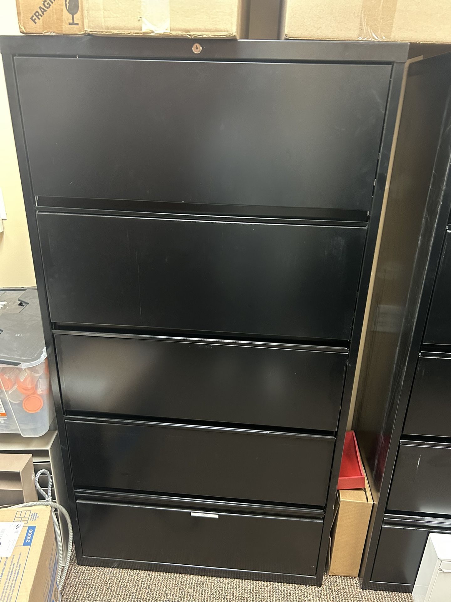Large Filing Cabinet Cabinets, Normal Use Good Condition
