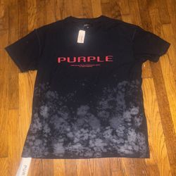 Purple Oversized PB Cotton Tee