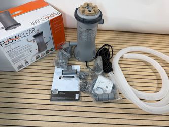 Bestway FlowClear 1000Gal. Filter Pump Gray