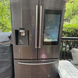 Samsung Fridge With Smart Hub, Tv Camera Wifi