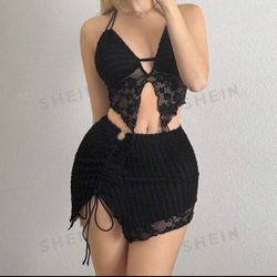 Shein Lace Mini Skirt