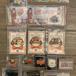 SF Giants Collector Pins