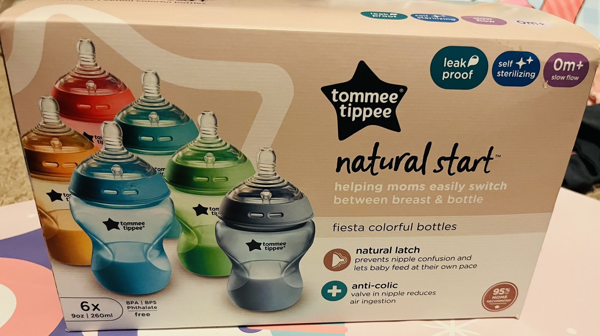 Tommee tippee 6 Count- 9 Oz