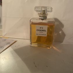 Chanel. # 5. Eau. De Parfum. 3.4. Onzas. 