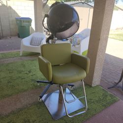 Air salon chair ann dryer