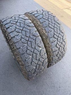 (2) 275/70R18 Goodyear Wrangler Tires