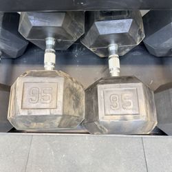 95lb Dumbbells