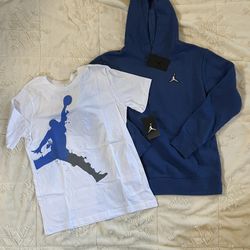 New With Tags, Royal Blue Boys Youth  Size Xl Hoodie And T-shirt 