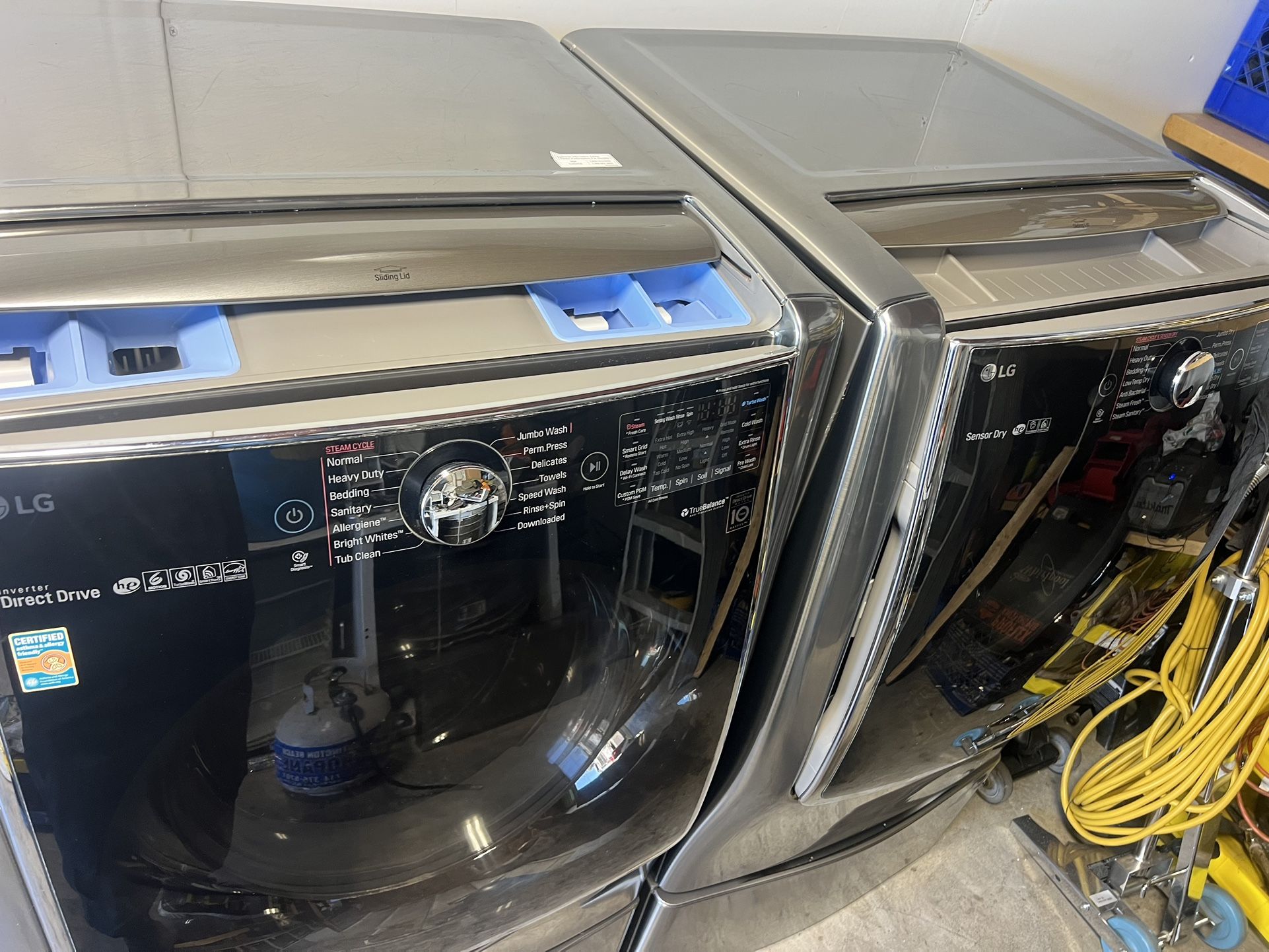 LG Washer And Dryer Gas 