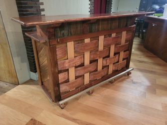 Beautifully Crafted All Wooden Bar
