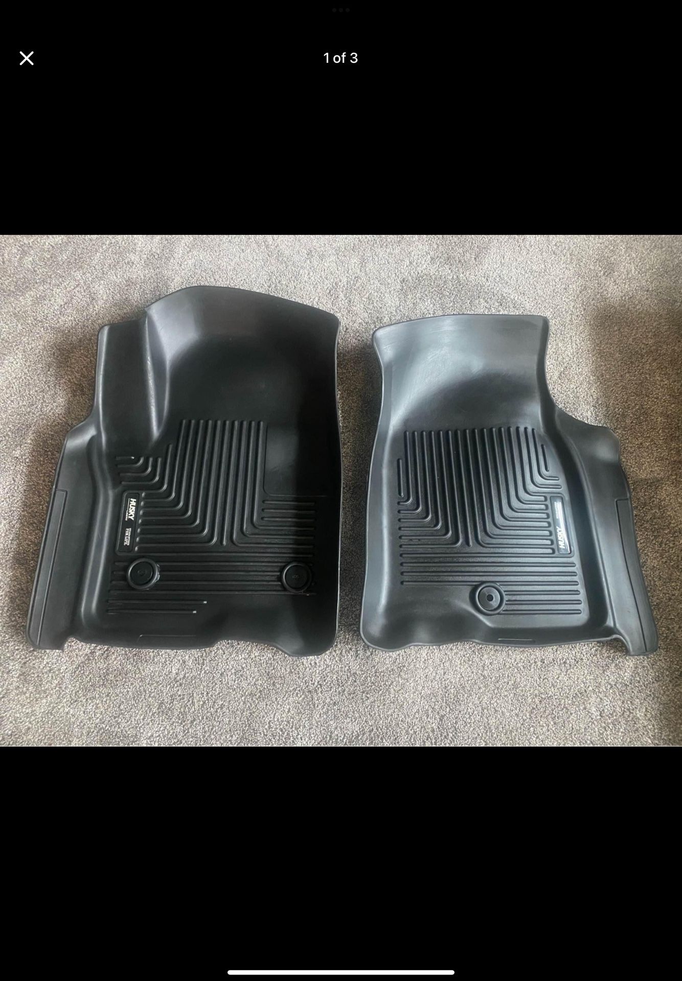 Chevy Suburban GMC Yukon Cadillac Escalade Husky 1st row All Weather Floor Liners