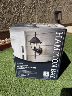 Hampton Bay Wall Outdoor Wall Lantern (92026 Near Police & Fire HQ)
