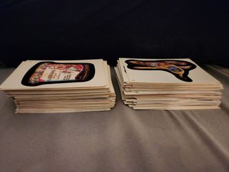 Wacky Packages Sticker Cards Large Lot