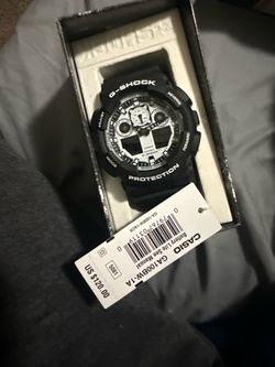 Casio G-Shock GA100BW-1A Watch