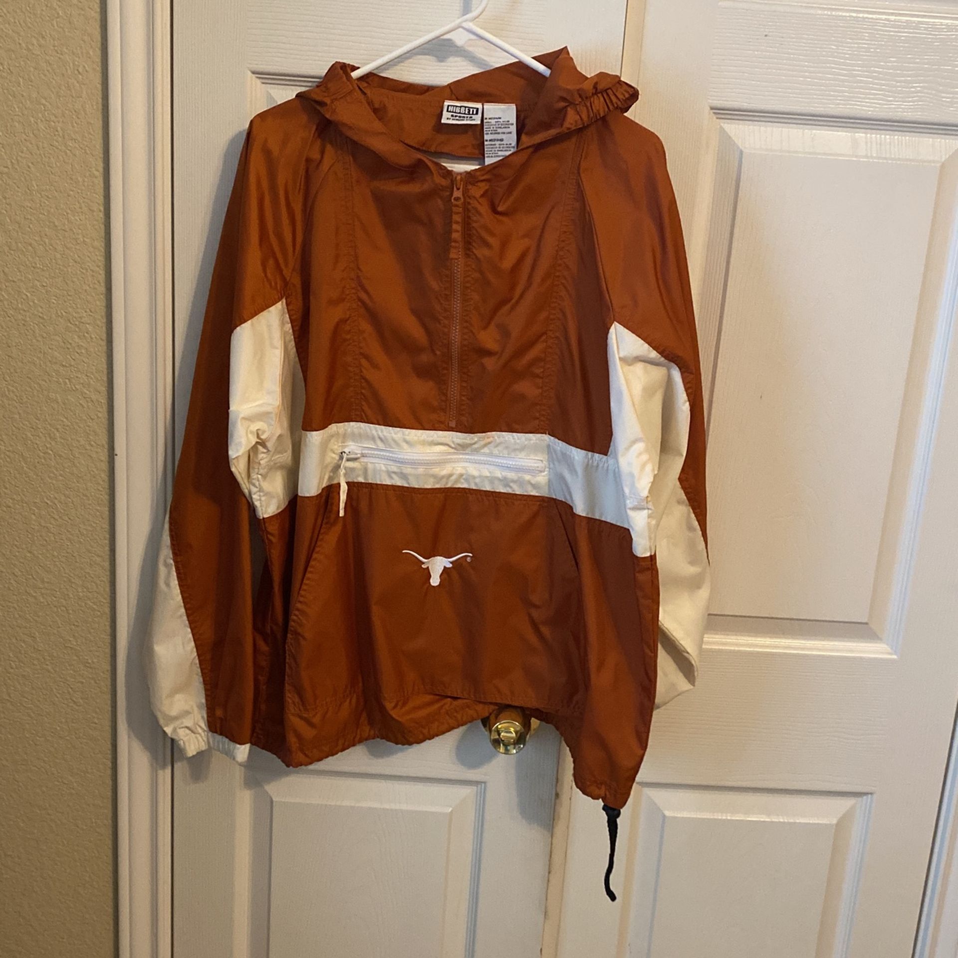 Men’s Pullover Half-zipper Longhorn Jacket M/L