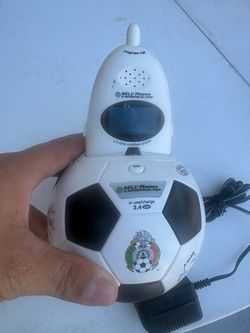 Rare 2006 Mexico Soccer Football Futbol Team Cordless Soccer Ball Phone,