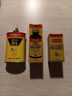 Vintage Outers Gun Cleaning Kit Set