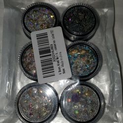 New Mixed DIY Nail Art Accessories Decor 6 Wheels 