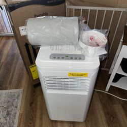 Portable Air Conditioner and for Room up 450 Sq. Ft, 4-IN-1 Quiet Portable Ac Unit with Dehumidifier Fan Function, Remote Control, Sleep Mode, 24H Tim
