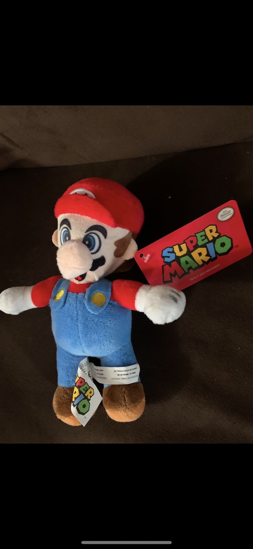 MARIO SUPER MARIO BROS PLUSH NEW