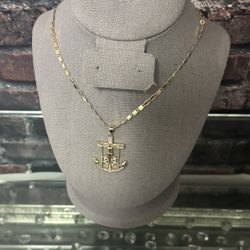 gold plated 24 inches necklace tarnish free