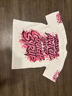 Cough syrup tee