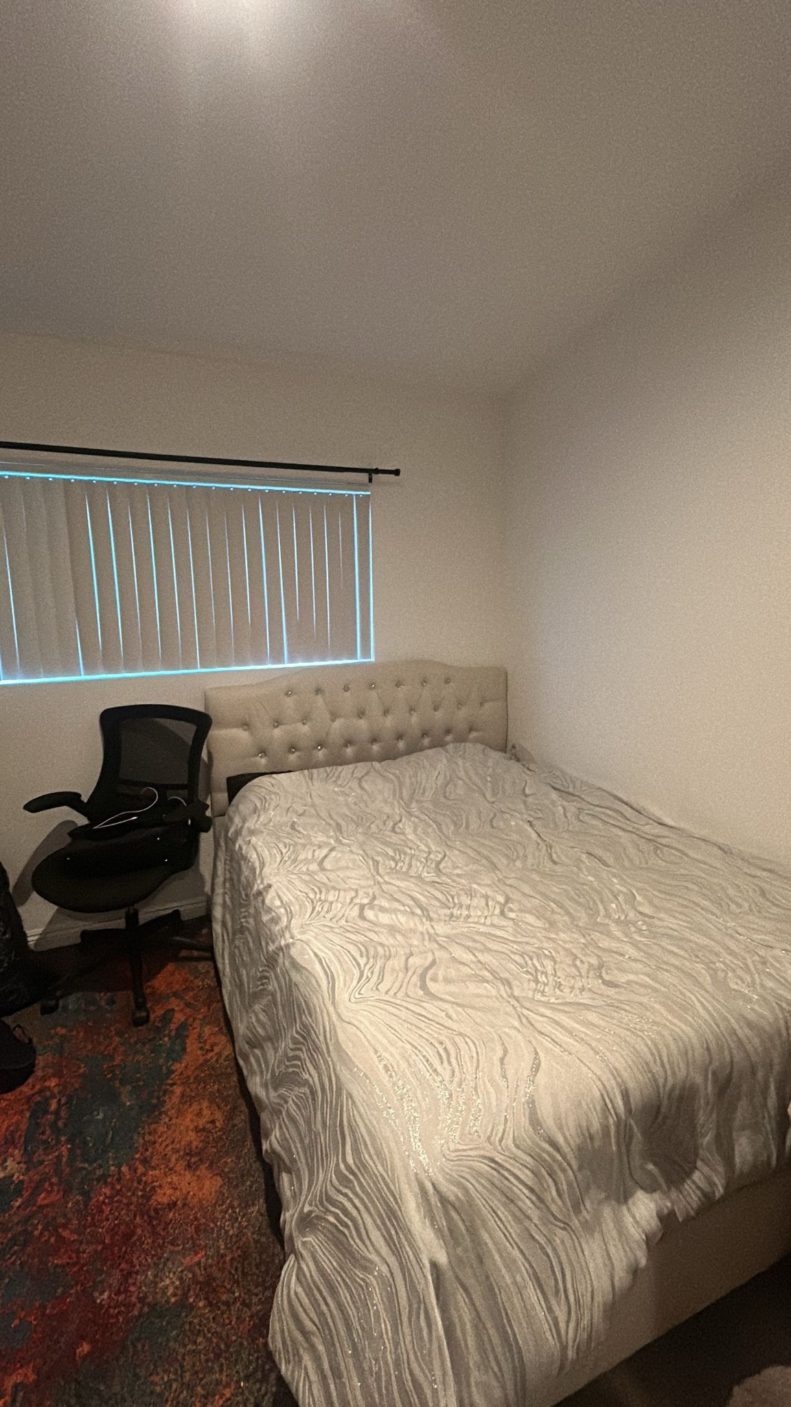 Queen Size Bed Frame With Mattress - Queen Bed