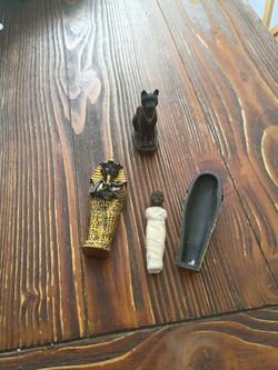 Rare Miniature Egyptian set
