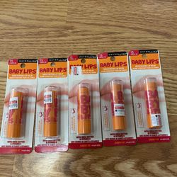 Maybelline Lip Balm (6-$15, 5-$12)