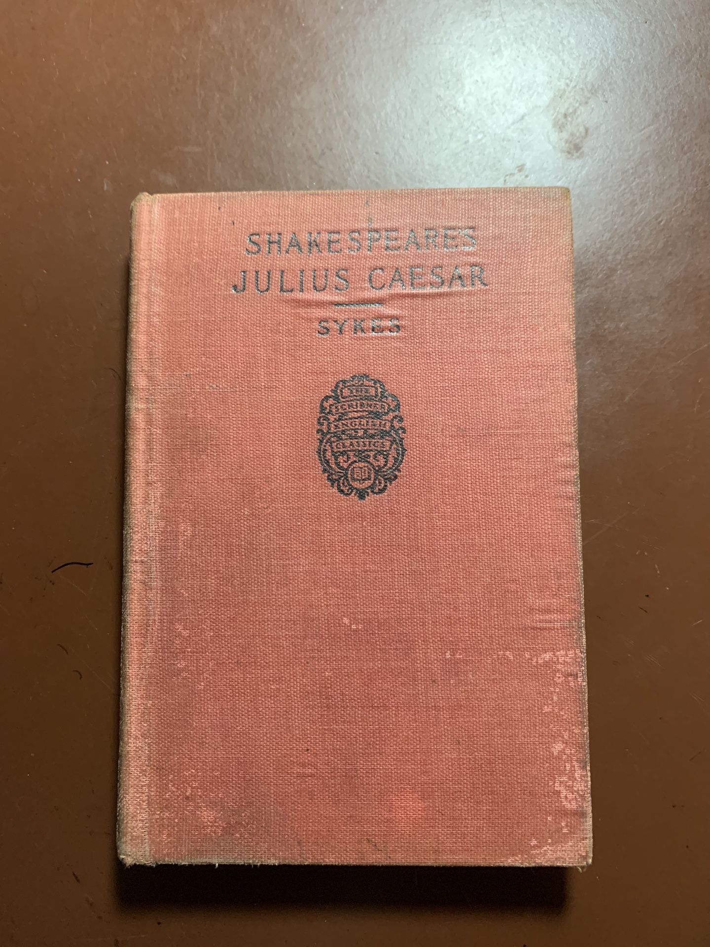 Vintage 1909 Edition of Shakespeare’s Julius Caesar- Hard Cover