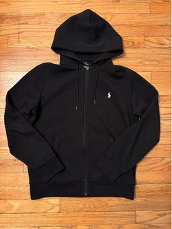 Polo Ralph Lauren Black/White Zip Up Hoodie