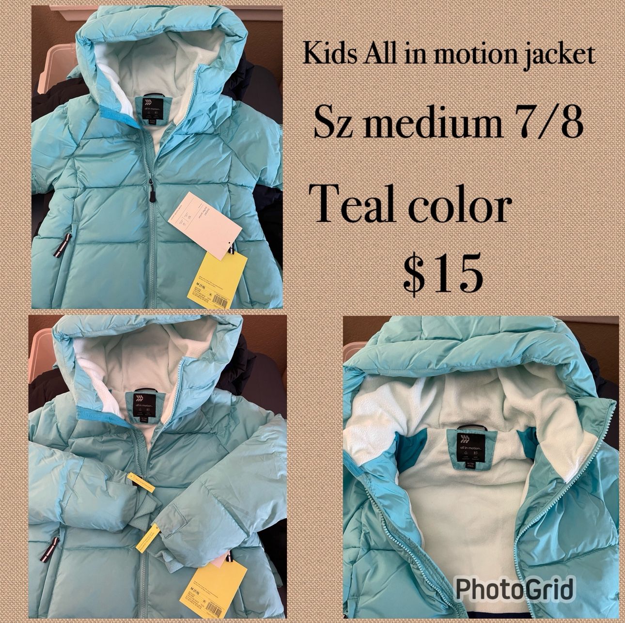 Kids Jacket All In Motion Brand