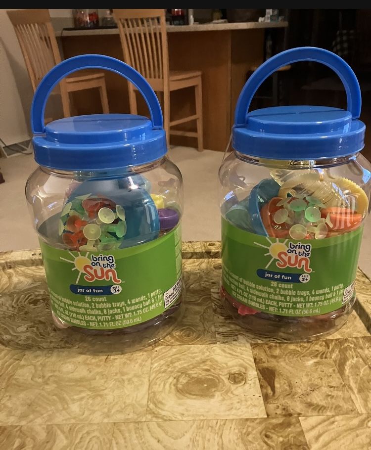 Two Jars Of Fun New Price For Both