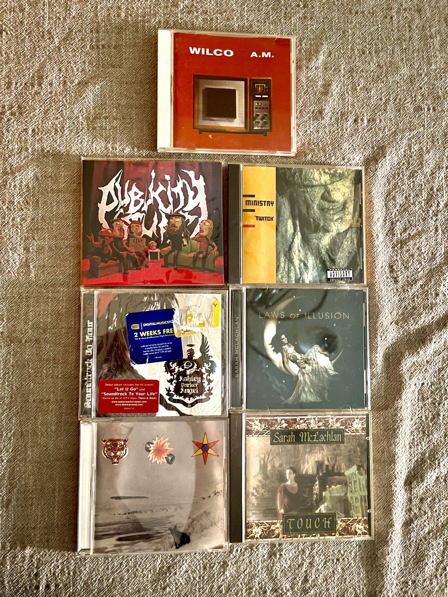 CD’s For Sale - Ministry, McLauchlan, Beta Band, Wilco