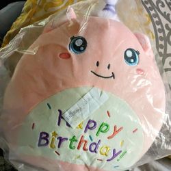 Happy Birthday Unicorn Plush 🦄