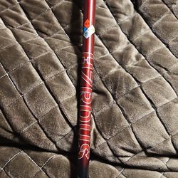Hzrdus Rdx Smoke Driver Shaft.  Stiff,  TaylorMade Adapter, . 60g.  45.5 "