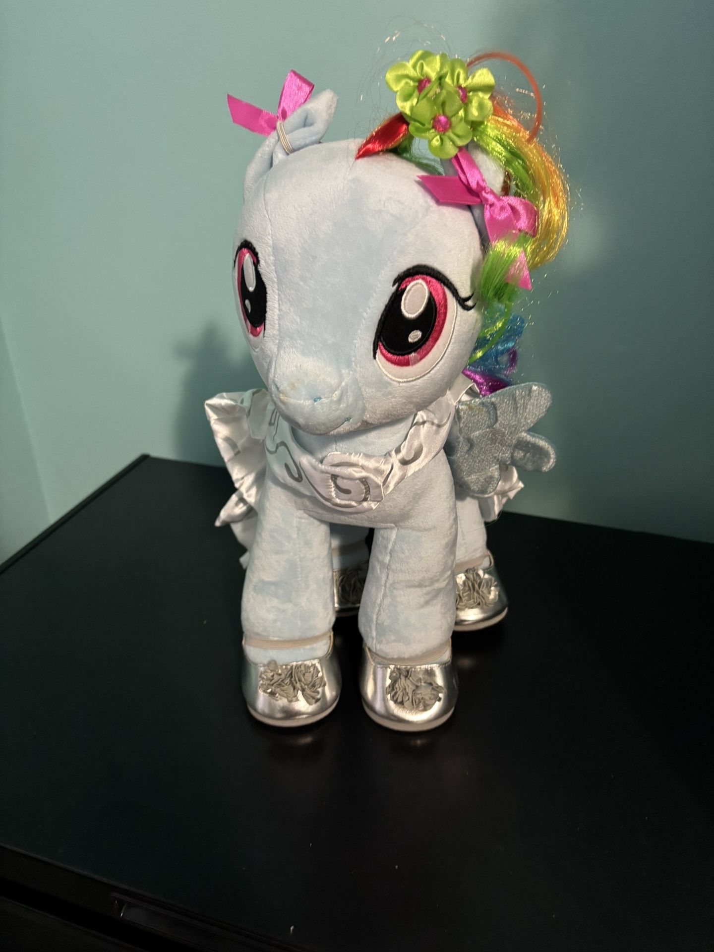 Build A Bear My Little Pony Rainbow dash Plush