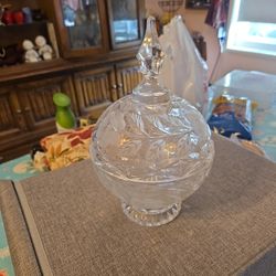 Glass Candy Jar