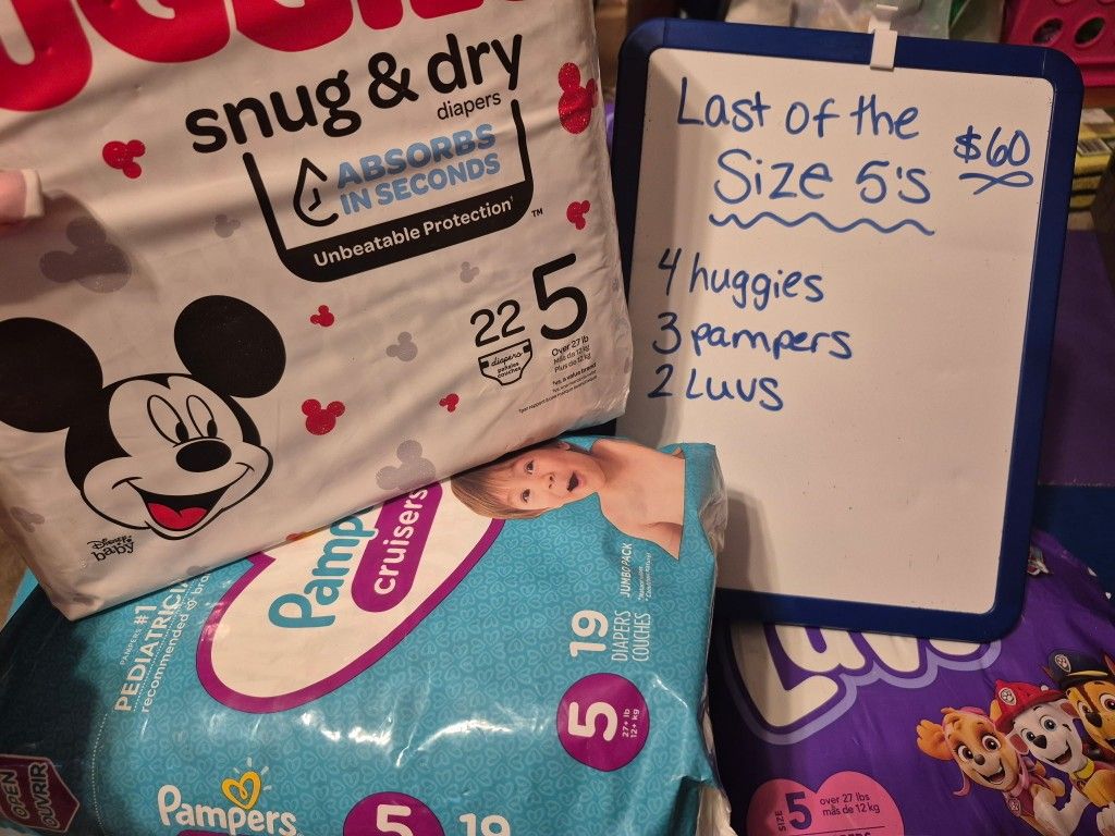 Size 5 Diapers