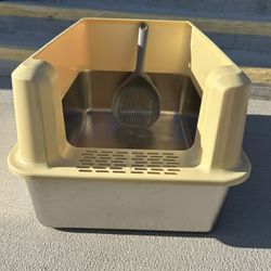 XL Stainless Steel Cat Litter Box