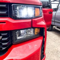 H3 LED Fogs  Bulbs 6000K Xenon White, Extremely Bright 3030 Chips H3 LED Bulbs with Projector for Car Fog Lights, Daytime Running Lights DRL 