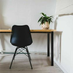 Solid Wood Computer Desk - Oak Color