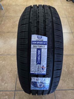 265/70/17 HT Tires Set 